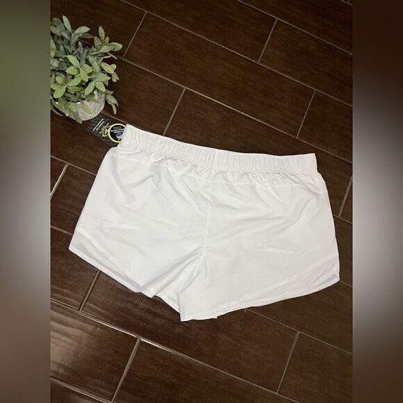 Athletic Works white core running shorts (2) sz XXL (20) - Picture 3 of 6